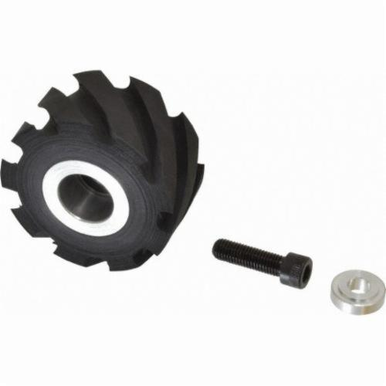 Dynabrade® 11650 Contact Wheel Assembly, 2 in Dia x 1 in W, 5/8 in ID, 70 Duro Urethane Wheel