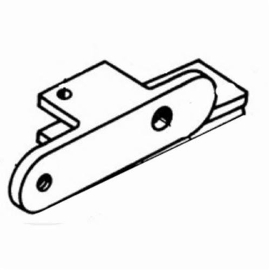 Dynabrade® 11661 Wheel Mount, For Use With Dynabelter® 11462 Offset Front Exhaust Finisher