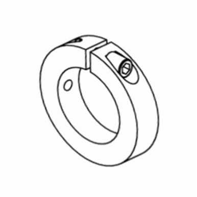 Dynabrade® 13005 Mount Collar, For Use With 53001 Straight-Line Rear Exhaust Grinder