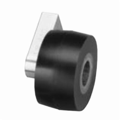 Dynabrade® 14265 Contact Arm, 2 Dia x 1 in W Contact Wheel, 18 L x 1 in W Belt, 70 Duro Smooth Urethane Wheel