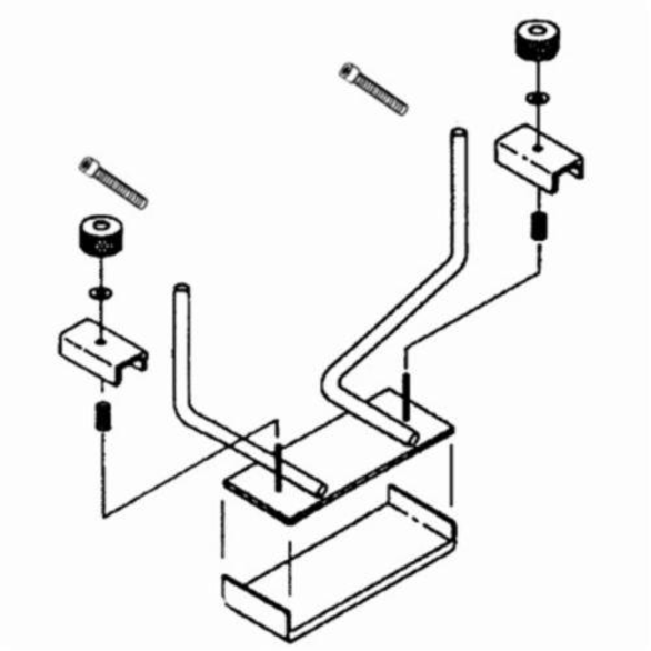 Dynabrade® 14336 Platen Pad Assembly, For Use With Dynangle® II 14308 and 14309 Slow Speed Machines