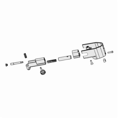 Dynabrade® 15127 Head Assembly, 4 in Wheel, For Use With Dynafile® III 15420 Abrasive Belt Tool