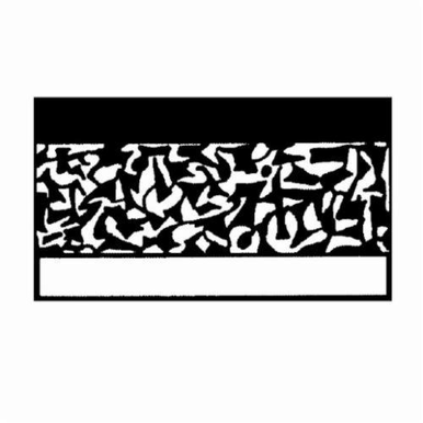 Dynabrade® 15324 Hard Platen Pad, 2 in L x 1 in W x 1/8 in THK, For Use With Dynafile® III Abrasive Belt Tools