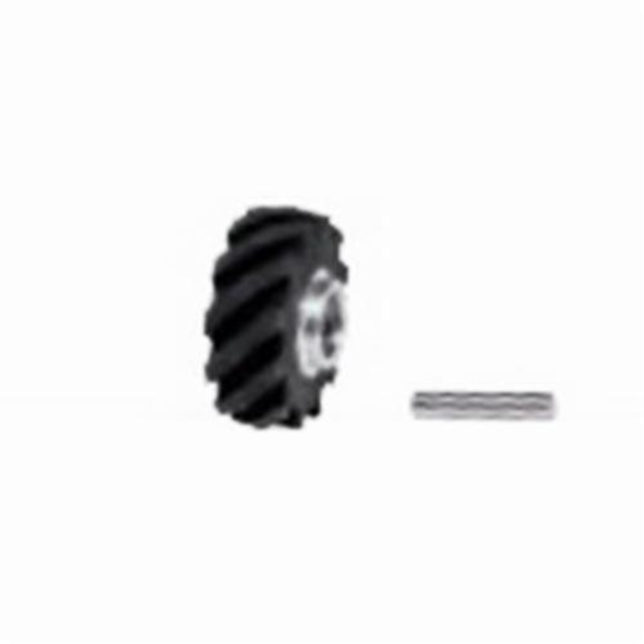 Dynabrade® 15342 Contact Wheel, 2 in Dia x 5/8 in W, 5/8 in ID, Crowned Face, For Use With Dynafile® III Contact Arm