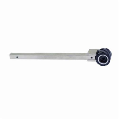 Dynabrade® 15368 Contact Arm, 24 in L x 1 in W, 4 in Reach, For Use With Dynafile® III Contact Arm, 70 Duro Rubber Wheel