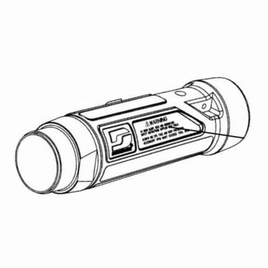 Dynabrade® 20080 Housing, For Use With 51390 Right Angle Two Hand Rotary Buffer