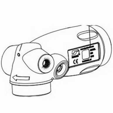 Dynabrade® 25208 Housing Assembly, For Use With 52639 Right Angle Grinder