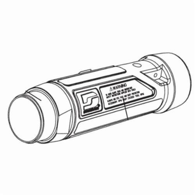 Dynabrade® 30487 Housing Assembly, For Use With 52258 Straight-Line/Front Exhaust Die Grinder