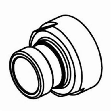 Dynabrade® 25830 Lock Ring Cover, For Use With 51332 and 51333 Straight-Line Rear Exhaust Vacuum Routers