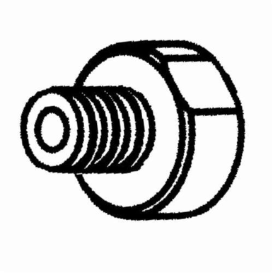 Dynabrade® 42636 Spindle Adapter, For Use With Dynafile® III 15360 Air Powered Abrasive Belt Tool