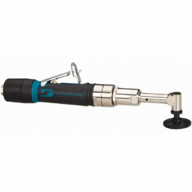 Dynabrade® 49410 Angled Head Handheld Disc Sander With Extended Muffler, 2 in Disc, 1/4-20 Female, 0.4 hp, 26 scfm