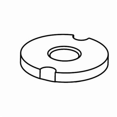 Dynabrade® 50091 Flange, For Use With 52705 Center Wheel Grinder