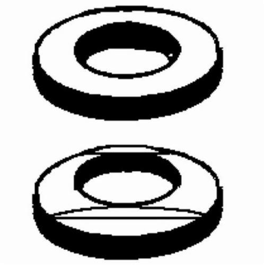 Dynabrade® 50359 Flange, For Use With 50370 Right Angle Side Exhaust Depressed Center Wheel Grinder