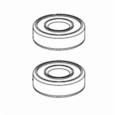 Dynabrade® 50722 Bearing, For Use With Mini-Dynorbital® 57502, 57503 Supreme Air Motors and Machine Parts