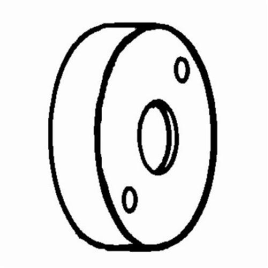 Dynabrade® 50781 Lock Ring Rear Exhaust Cover, For Use With 58050 Air Rolling Pin Sander