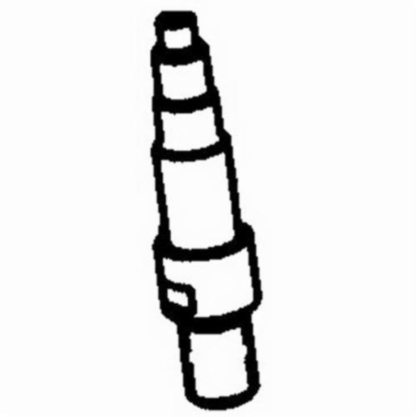 Dynabrade® 50983 Wet Spindle, For Use With 51474 and 51476 Air Powered Right Angle Wet Rotary Sanders