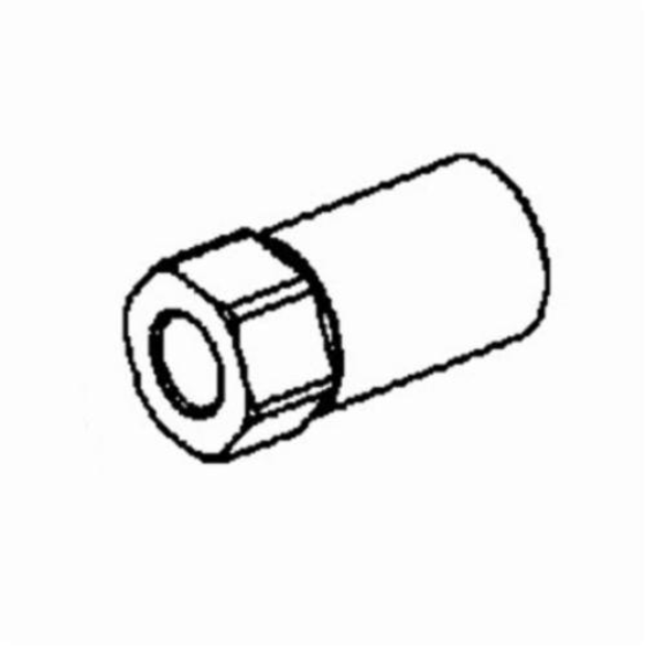 Dynabrade® 51066 Rotor Nut, For Use With 53510, 53511 and 53512 Die Grinders