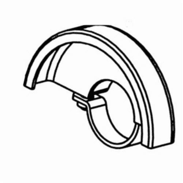 Dynabrade® 51984 Guard, For Use With 52376, 52377 and 52378 Wheel Grinders