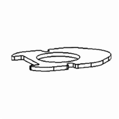 Dynabrade® 52081 Cover Plate, For Use With 18240 Air Router