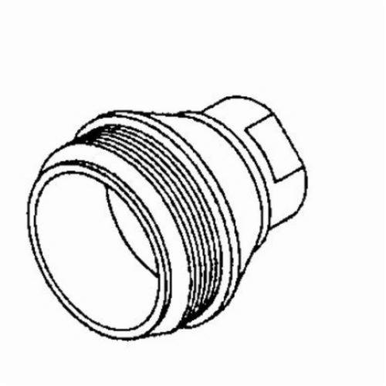 Dynabrade® 52090 Adapter, For Use With 50345 Right Angle Disc Sander