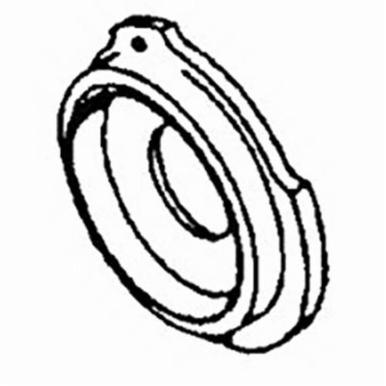 Dynabrade® 52136 Bearing Plate, For Use With 50348 Right Angle Air Disc Grinder