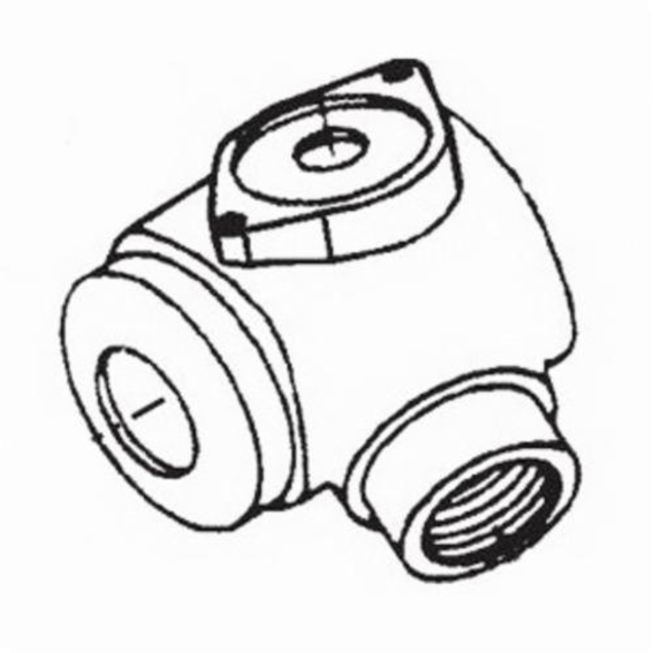 Dynabrade® 52445 Housing Assembly, For Use With 52453 Air Vertical Grinder