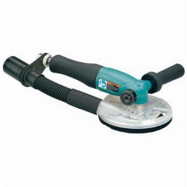 Dynabrade® 52597 Central Vacuum Gearless Disc Sander, 7 in Disc, 5/8-11 Male, 1.3 hp, 40 scfm, 90 psi