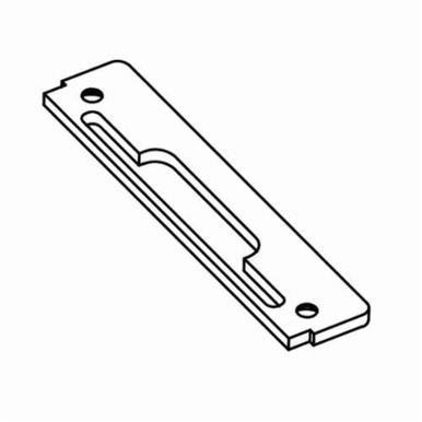 Dynabrade® 52649 Skid Plate, 1/4 in THK, 5/16 in Cutting Depth, For Use With 52537 Cut-Off Tool