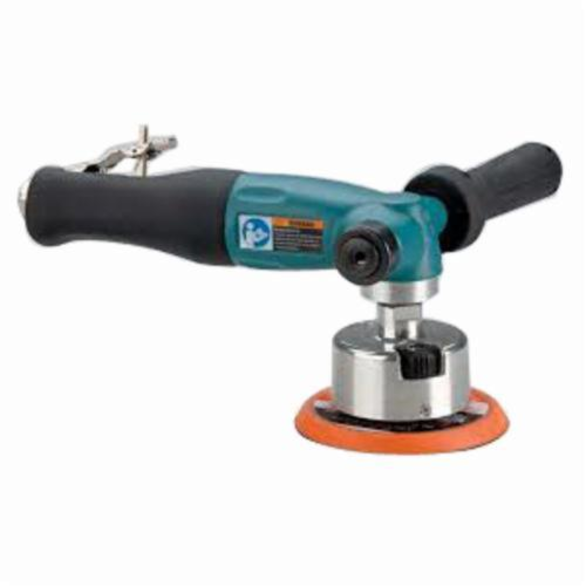 Dynabrade® DynaLocke® 52760 Disc Sander With Random-Rotary Orbit Locking Head, 5 in Disc, 5/8-11 Male, 1.3 hp, 43 scfm