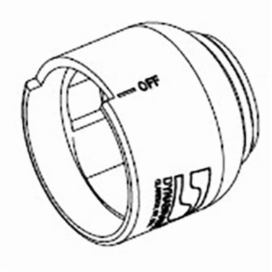 Dynabrade® 52883 Cover, For Use With 52861 Pencil Grinder