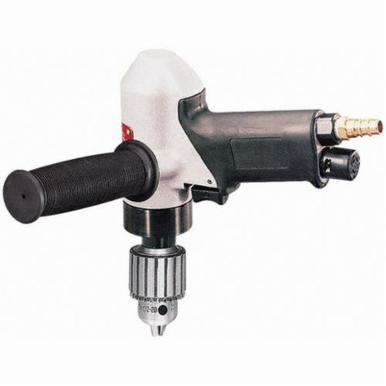 Dynabrade® 53060 Geared Air Powered Drill, 3/8 in Keyed Chuck, 0.7 hp, 33 scfm, 90 psi