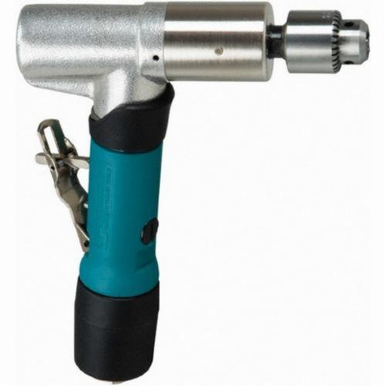 Dynabrade® 53074 Planetary Geared Air Powered Drill, 1/4 in Keyed Chuck, 0.4 hp, 22 scfm, 90 psi