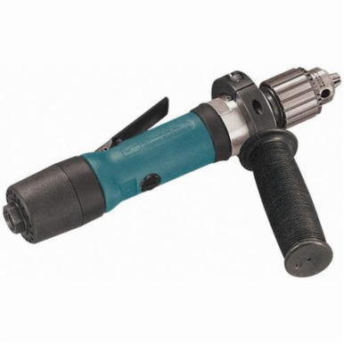 Dynabrade® 53079 Planetary Geared Air Powered Drill, 1/4 in Keyed Chuck, 0.4 hp, 22 scfm, 90 psi