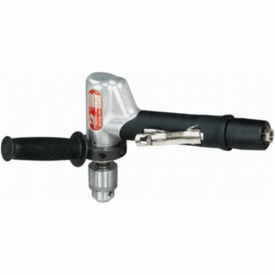 Dynabrade® 53081 Planetary Geared Air Powered Drill, 1/2 in Keyed Chuck, 0.7 hp, 46 scfm, 90 psi