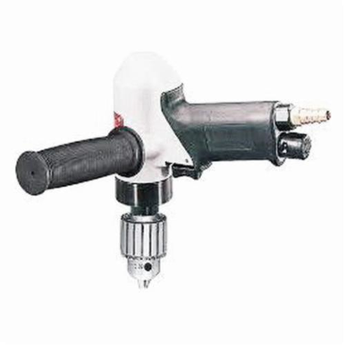 Dynabrade® 53096 Gearless Air Powered Drill, 3/8 in Keyed Chuck, 0.7 hp, 33 scfm, 90 psi