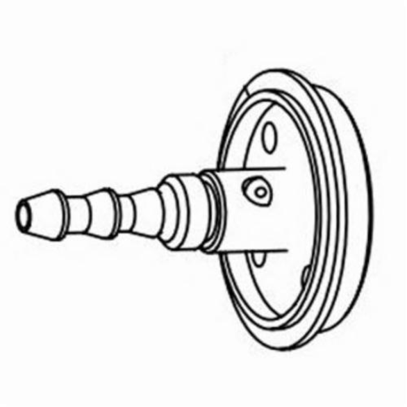 Dynabrade® 53581 Turbine Cover, For Use With 51810 Air Pencil Grinder