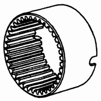 Dynabrade® 53664 Ring Gear, For Use With Dynastraight® 13500 Finishing Tool