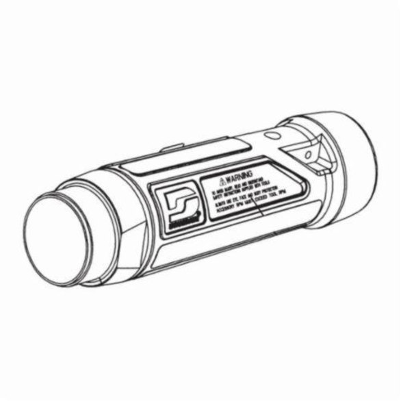 Dynabrade® 53739 Housing, For Use With 52715, 52716 and 52718 Cone or Plug Wheel Grinders