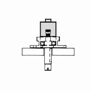 Dynabrade® 54474 Front Plate, For Use With Mini-Dynorbital® 10551 and 10552 Right Angle Buffer/Sander