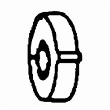 Dynabrade® 54511 Bearing Plate, For Use With Dynafile® II 42630 and 42631 Motor and Machine Parts