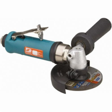 Dynabrade® 54775 Depressed Center Wheel Grinder, 4 in Dia Wheel, 3/8-24 Male, 0.7 hp, 40 scfm, 90 psi