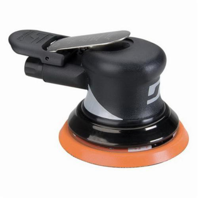 Dynabrade® Dynorbital® Supreme 56819 Central Vacuum Palm Style Random Orbital Sander, 5 in Round Pad, 18 scfm, 90 psi (Bare Tool)