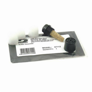 Dynabrade® 57112 Muffler Assembly, For Use With 57000 and 57026 Non-Vacuum/Machine Exhausts