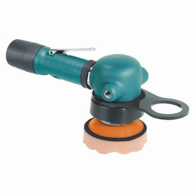 Dynabrade®Dynabuffer 57126 Random Orbital Polisher, 3 in Dia, 5/16-24 Female, 0.16 hp, 20 scfm, 90 psi