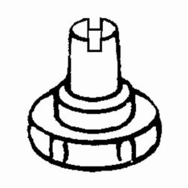 Dynabrade® 57262 Balancer Shaft, For Use With 57220 and 57229 Air Dual Action Sanders