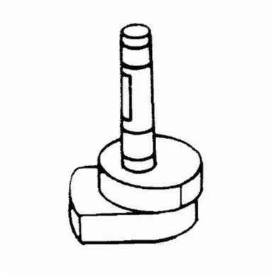 Dynabrade® 57364 Motor Shaft Balancer, For Use With Dynorbital® 57200 and 57213 Two Hand Random Orbital Sanders