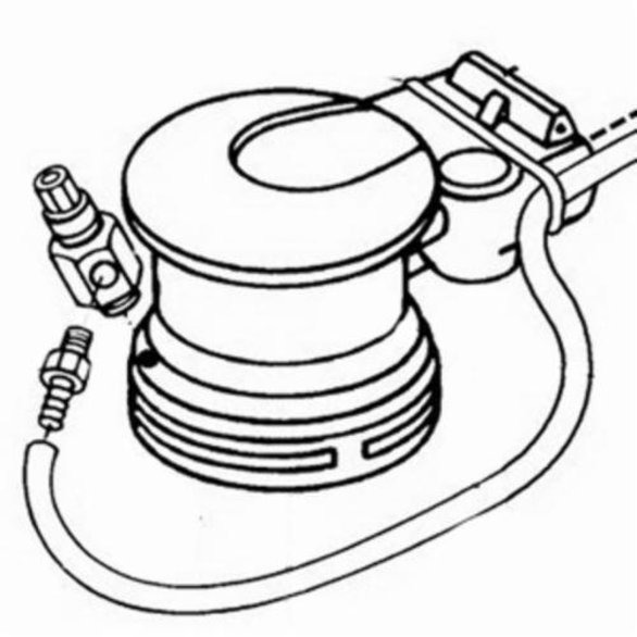 Dynabrade® 57569 Housing, For Use With Dynorbital® Supreme 57585 Wet Air Powered Random Orbital Sander