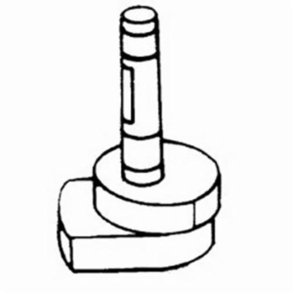 Dynabrade® 57577 Shaft Balancer, 5 in Dia, 3/32 in Orbit