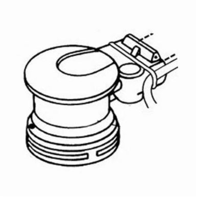 Dynabrade® 57581 Housing, For Use With Dynorbital® Supreme 57571 and 57575 Deluxe Wet Air Powered Random Orbital Sanders