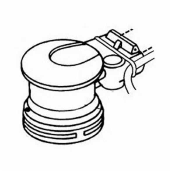Dynabrade® 57581 Housing, For Use With Dynorbital® Supreme 57571 and 57575 Deluxe Wet Air Powered Random Orbital Sanders